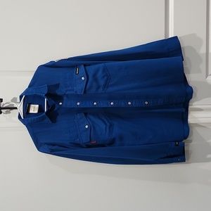 FR Men's workrite royal blue shirt